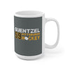 Guentzel 59 Pittsburgh Hockey Ceramic Coffee Mug In Gray, 15oz