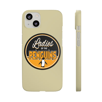 Ladies Of The Penguins Snap Phone Cases In Gold