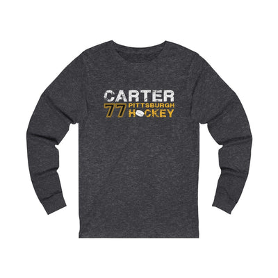 Carter 77 Pittsburgh Hockey Unisex Jersey Long Sleeve Shirt