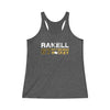 Rakell 67 Pittsburgh Hockey Women's Tri-Blend Racerback Tank Top