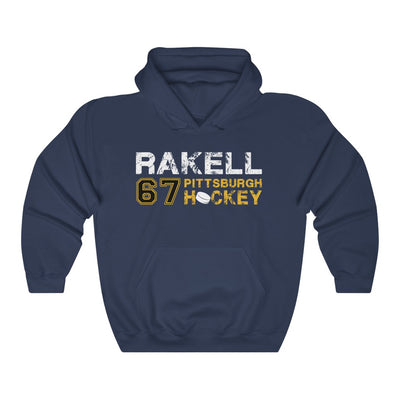 Rakell 67 Pittsburgh Hockey Unisex Hooded Sweatshirt