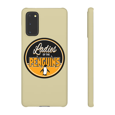 Ladies Of The Penguins Snap Phone Cases In Gold