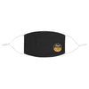 Ladies Of The Penguins Small Logo Adjustable Face Mask In Black
