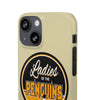 Ladies Of The Penguins Snap Phone Cases In Gold