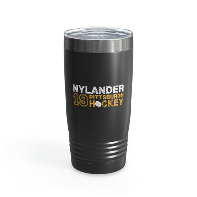 Nylander 19 Pittsburgh Hockey Ringneck Tumbler, 20 oz