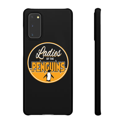 Ladies Of The Penguins Snap Phone Cases In Black