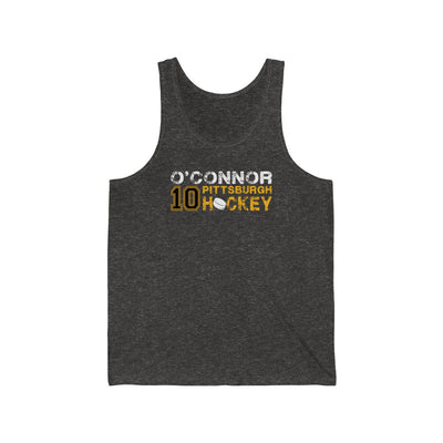 O'Connor 10 Pittsburgh Hockey Unisex Jersey Tank Top