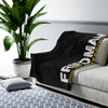 Friedman 52 Pittsburgh Hockey Velveteen Plush Blanket