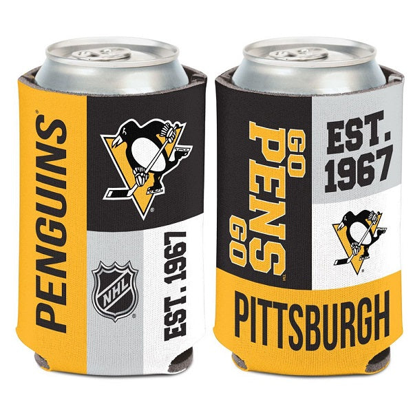 Pittsburgh Penguins Color Block Can Cooler