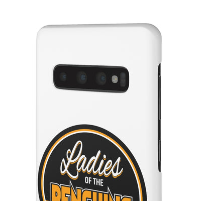 Ladies Of The Penguins Snap Phone Cases In White