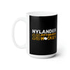 Nylander 19 Pittsburgh Hockey Ceramic Coffee Mug In Black, 15oz