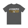 Joseph 73 Pittsburgh Hockey Unisex Jersey Tee