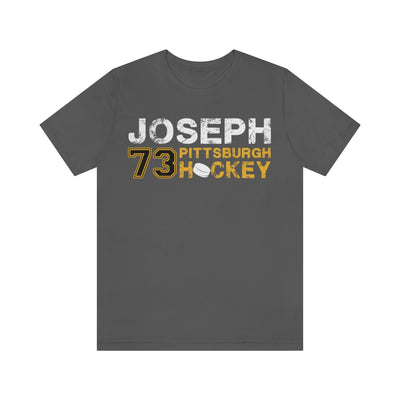 Joseph 73 Pittsburgh Hockey Unisex Jersey Tee