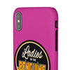 Ladies Of The Penguins Snap Phone Cases In Pink