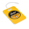 Ladies Of The Penguins Bag Tag In Yellow