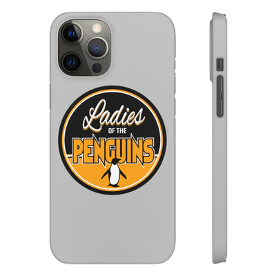 Ladies Of The Penguins Snap Phone Cases In Grey