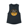 Ladies Of The Penguins Flowy Scoop Muscle Tank