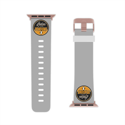 Ladies Of The Penguins Apple Watch Band In Grey