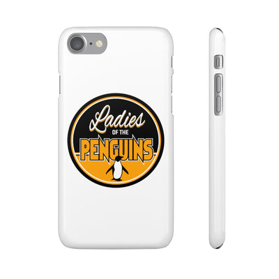 Ladies Of The Penguins Snap Phone Cases In White