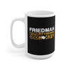 Friedman 52 Pittsburgh Hockey Ceramic Coffee Mug In Black, 15oz