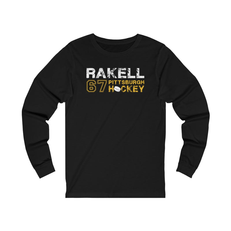 Rakell 67 Pittsburgh Hockey Unisex Jersey Long Sleeve Shirt