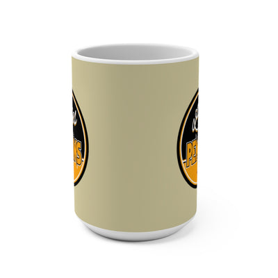 Ladies Of The Penguins Ceramic Coffee Mug, Gold, 15oz