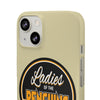 Ladies Of The Penguins Snap Phone Cases In Gold