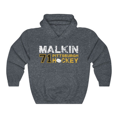 Malkin 71 Pittsburgh Hockey Unisex Hooded Sweatshirt