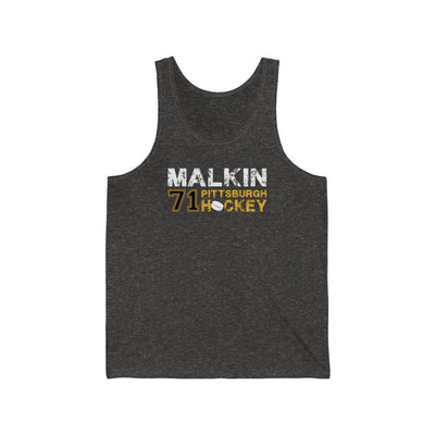 Malkin 71 Pittsburgh Hockey Unisex Jersey Tank Top