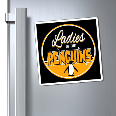 Ladies Of The Penguins Multi-Use Magnets, Black