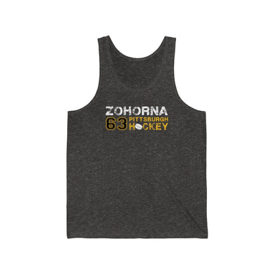 Zohorna 63 Pittsburgh Hockey Unisex Jersey Tank Top