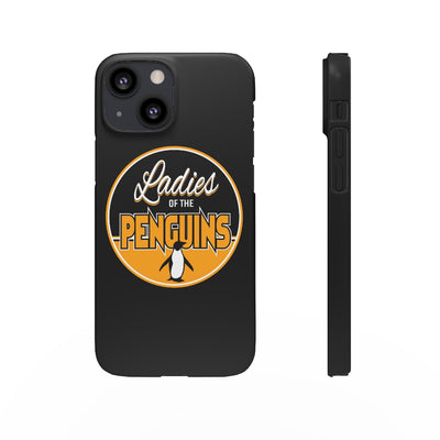 Ladies Of The Penguins Snap Phone Cases In Black