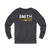 Smith 24 Pittsburgh Hockey Unisex Jersey Long Sleeve Shirt