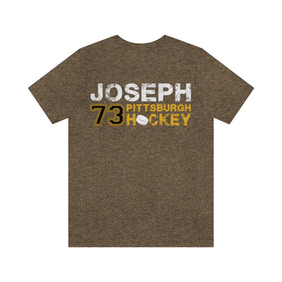 Joseph 73 Pittsburgh Hockey Unisex Jersey Tee