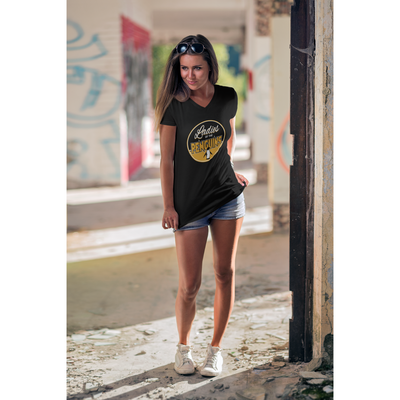 Ladies Of The Penguins Unisex Jersey V-Neck Tee