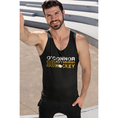 O'Connor 10 Pittsburgh Hockey Unisex Jersey Tank Top